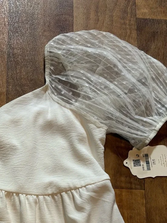 Altar'd State Natalie Dress Sweetheart Tie A-Line Short Dress Size Large NWT - Picture 5 of 9